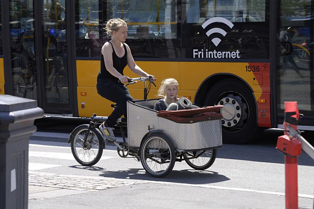 Cargo bike in Copenhagen