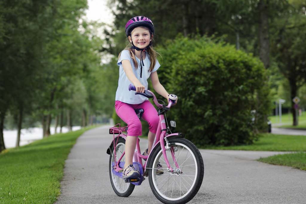 how to help child ride bike