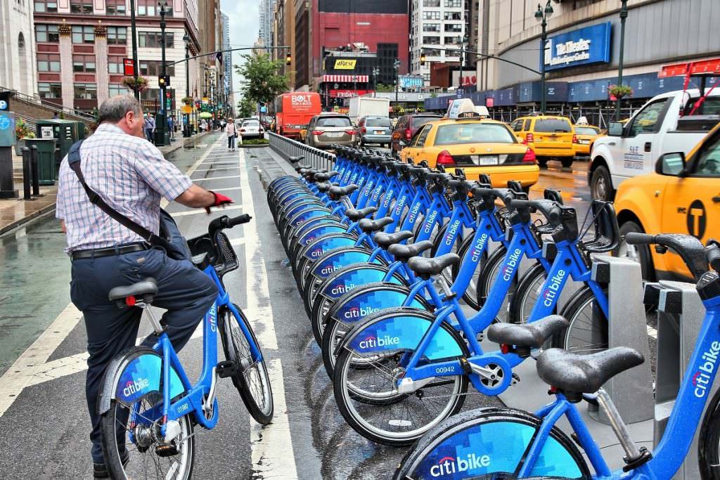 Bike sharing in New York