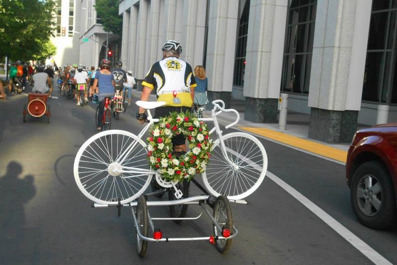 Ghost bike transport