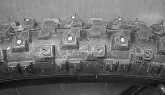 IRC studded tire, 112 studs