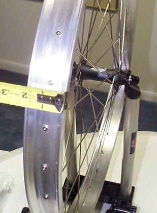 Snow Cat wide rim solution