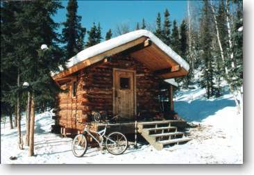 Small cabin in Alaska