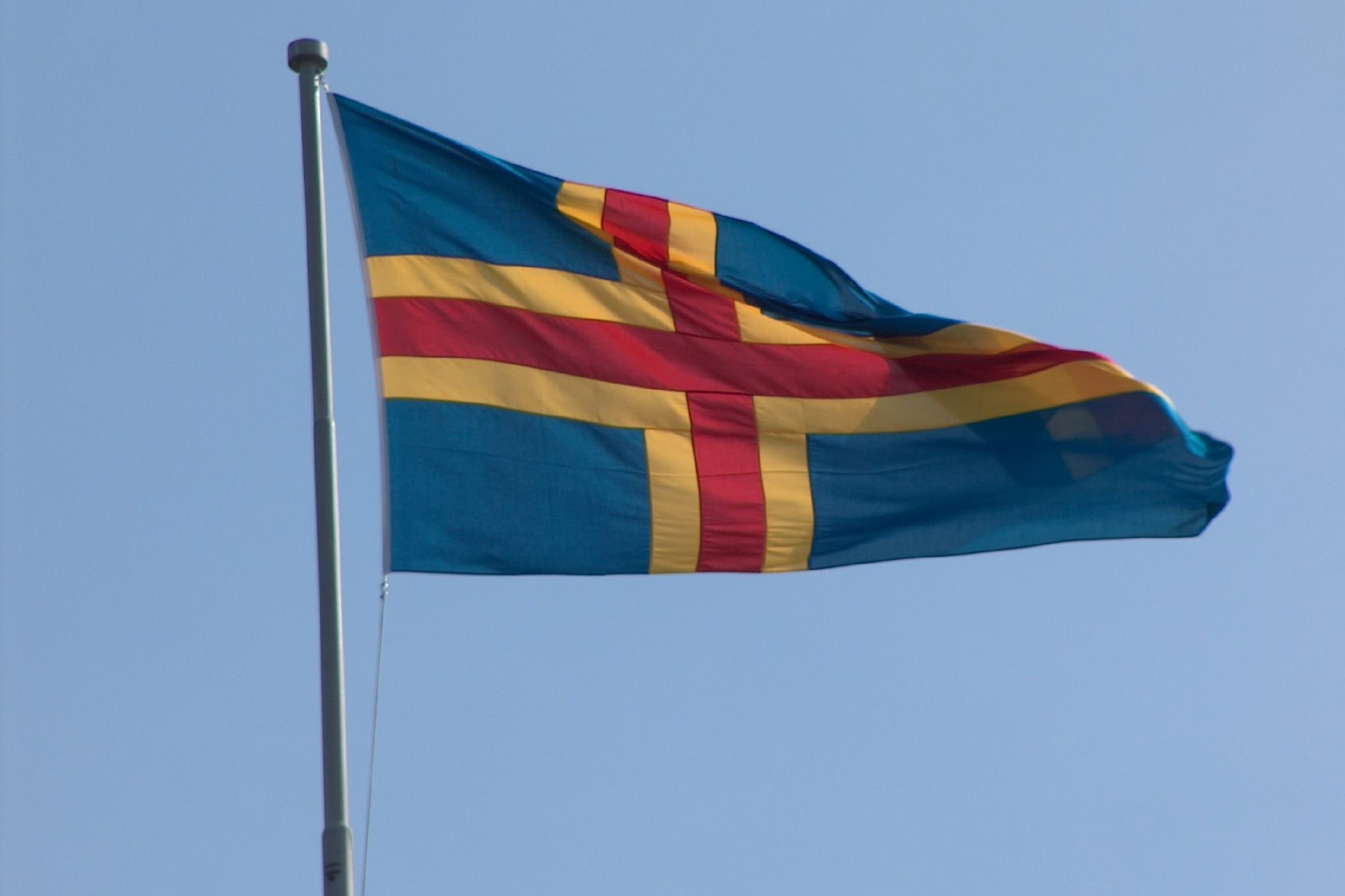 Aaland flag