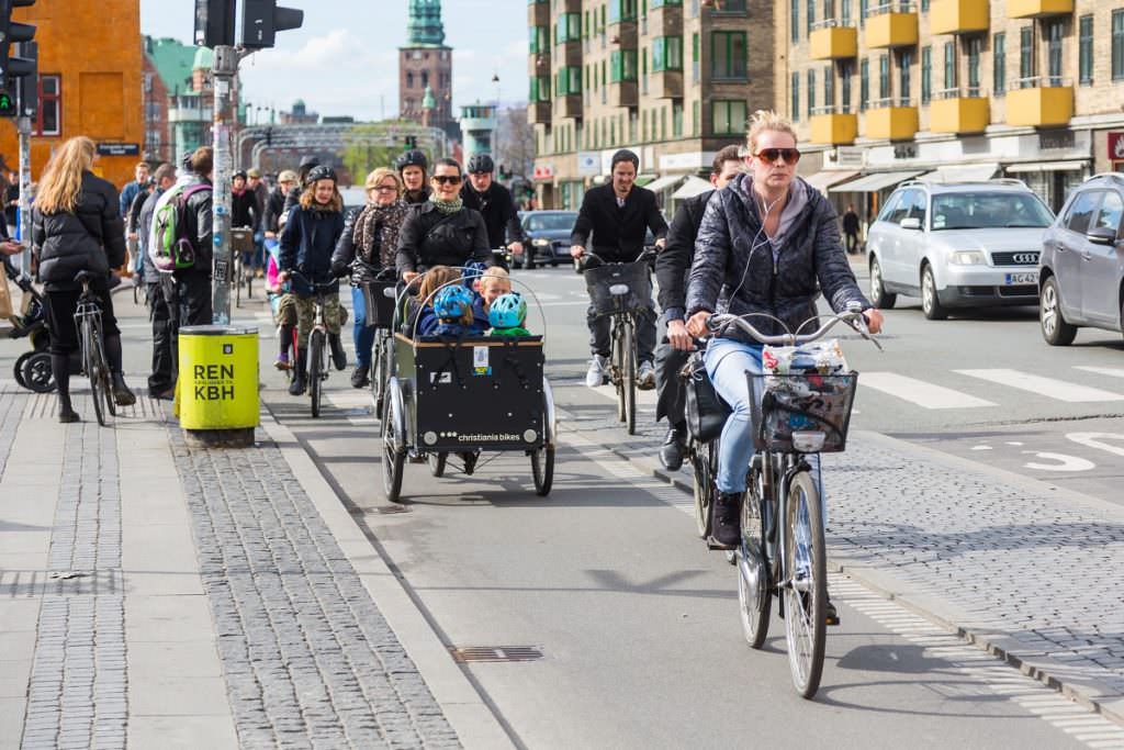 Cargo bike and other bikes