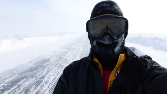 Iohan winter biking