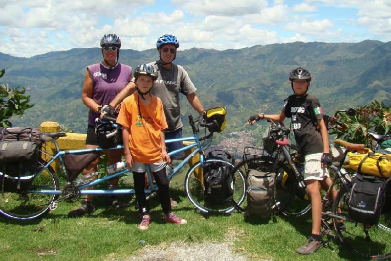 family bike touring