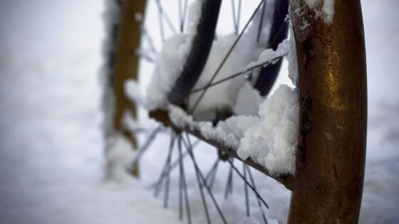 Historic snow bike