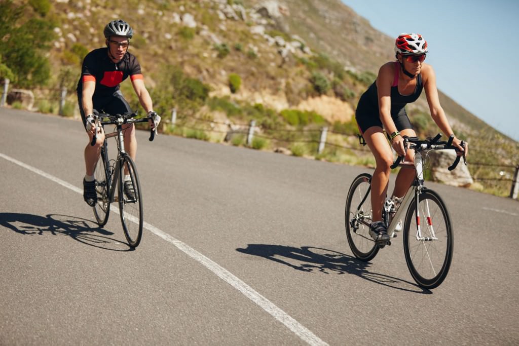 Sunshine road biking