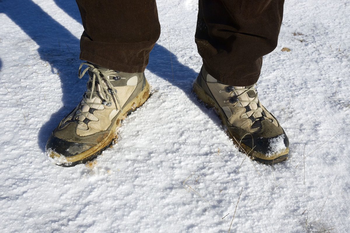 Winter hiking boots