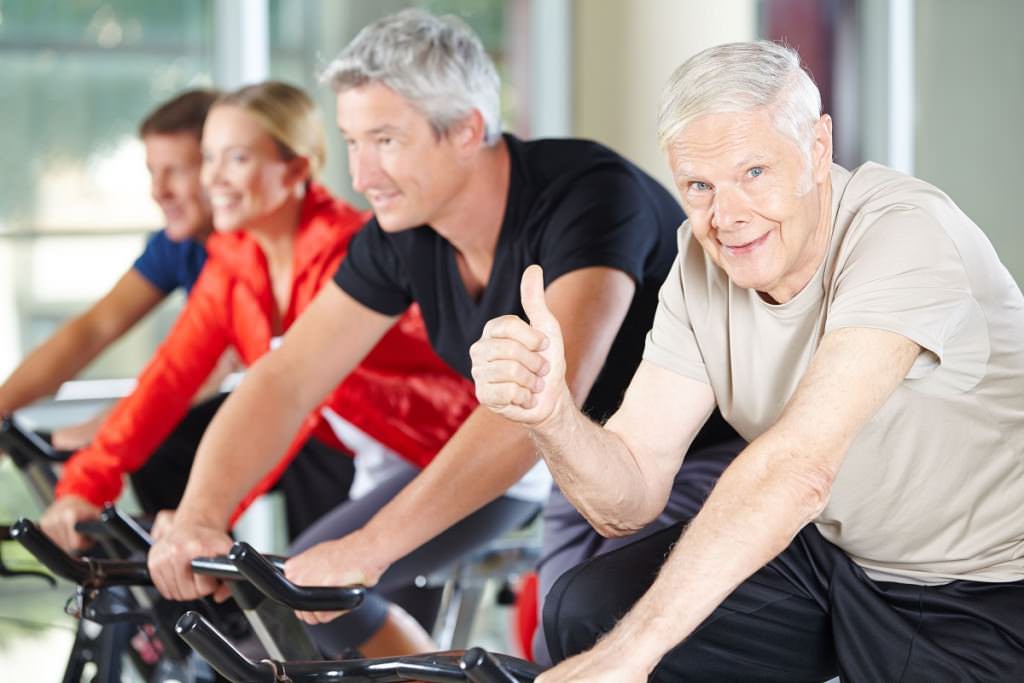 Thumbs up cycling