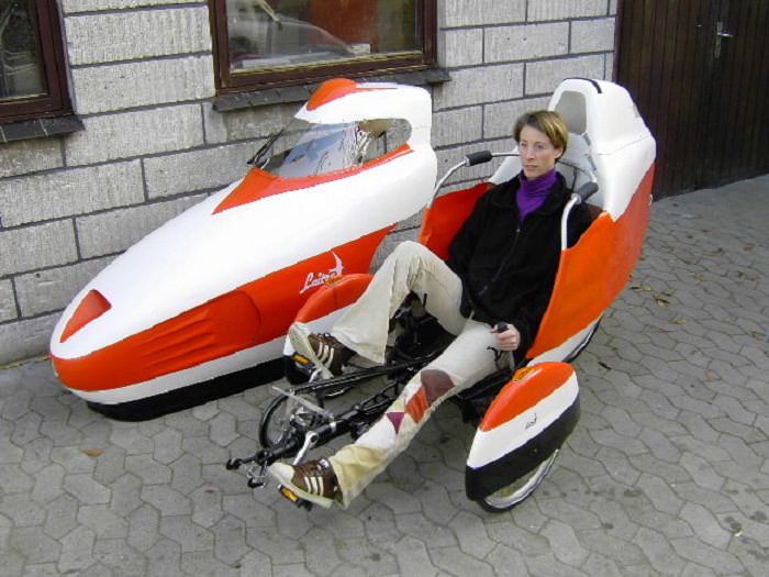 Open Leitra velomobile