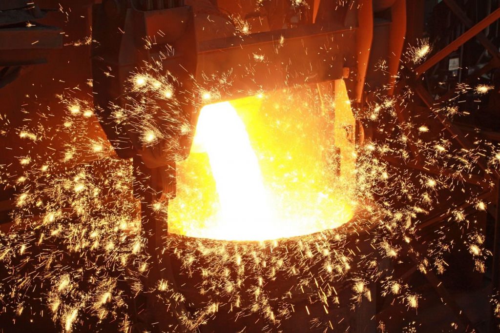 Producing steel