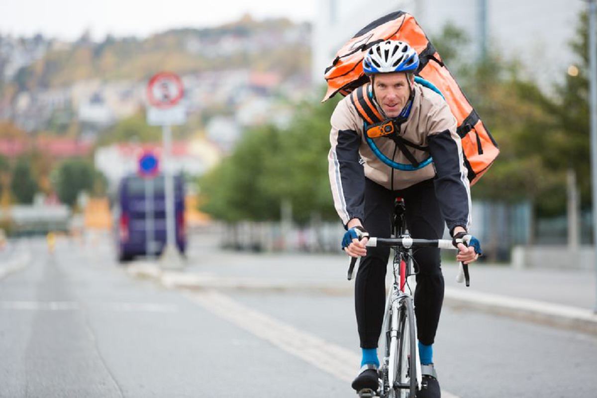 Courier service by bike