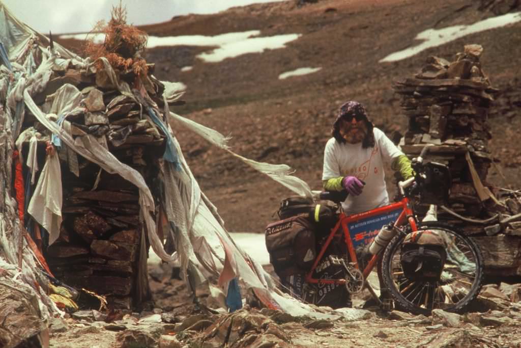 Cycling in the mountains