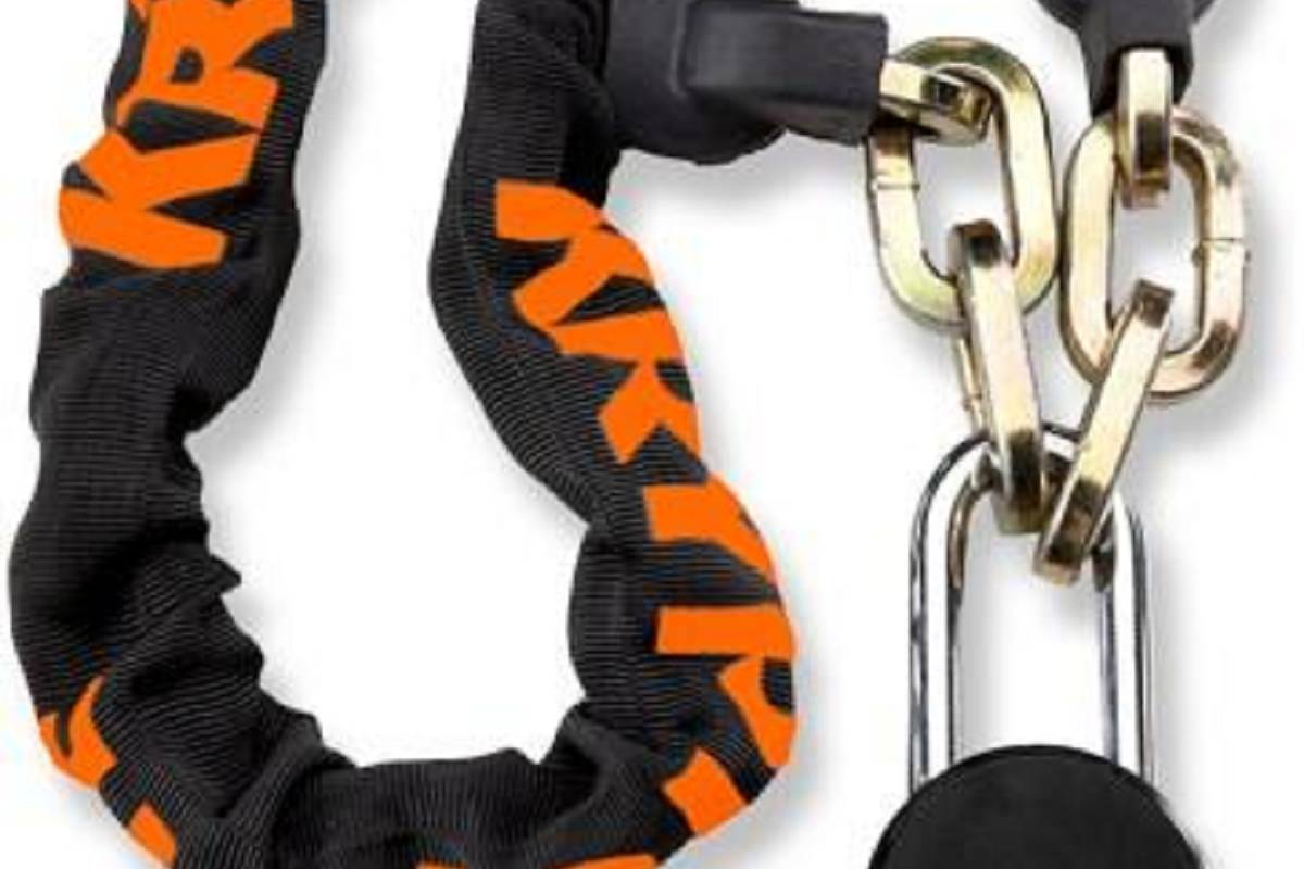 Kryptonite Chain Lock with Moly Padlock