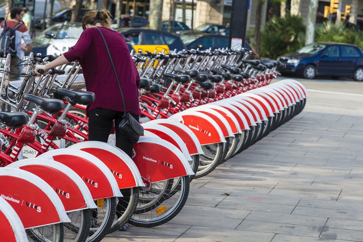 Barcelona bike sharing