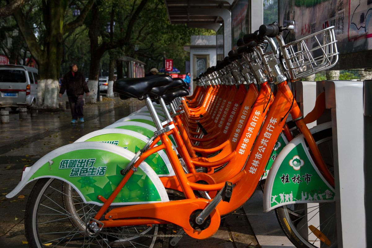 Shanghai bike sharing