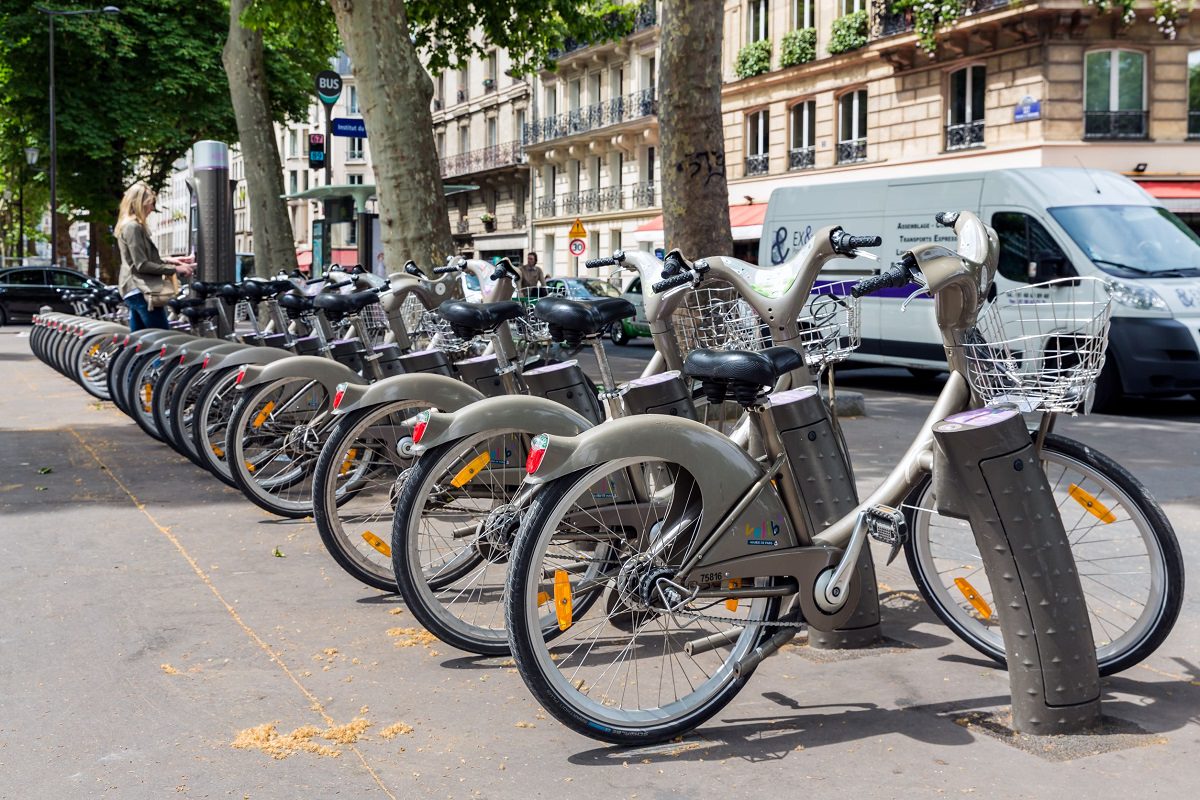 Paris bike sharing