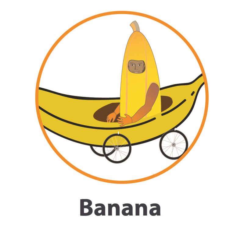 Banana costume
