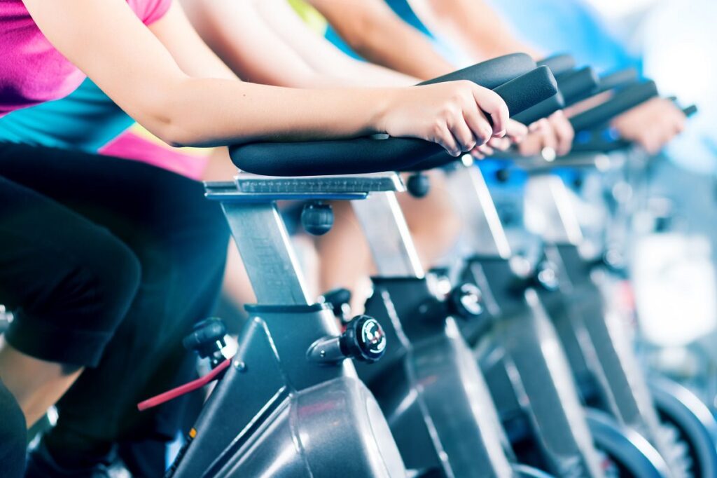 Excercise bike cardio