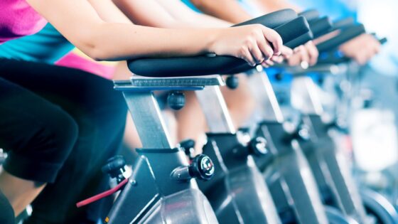 Excercise bike cardio
