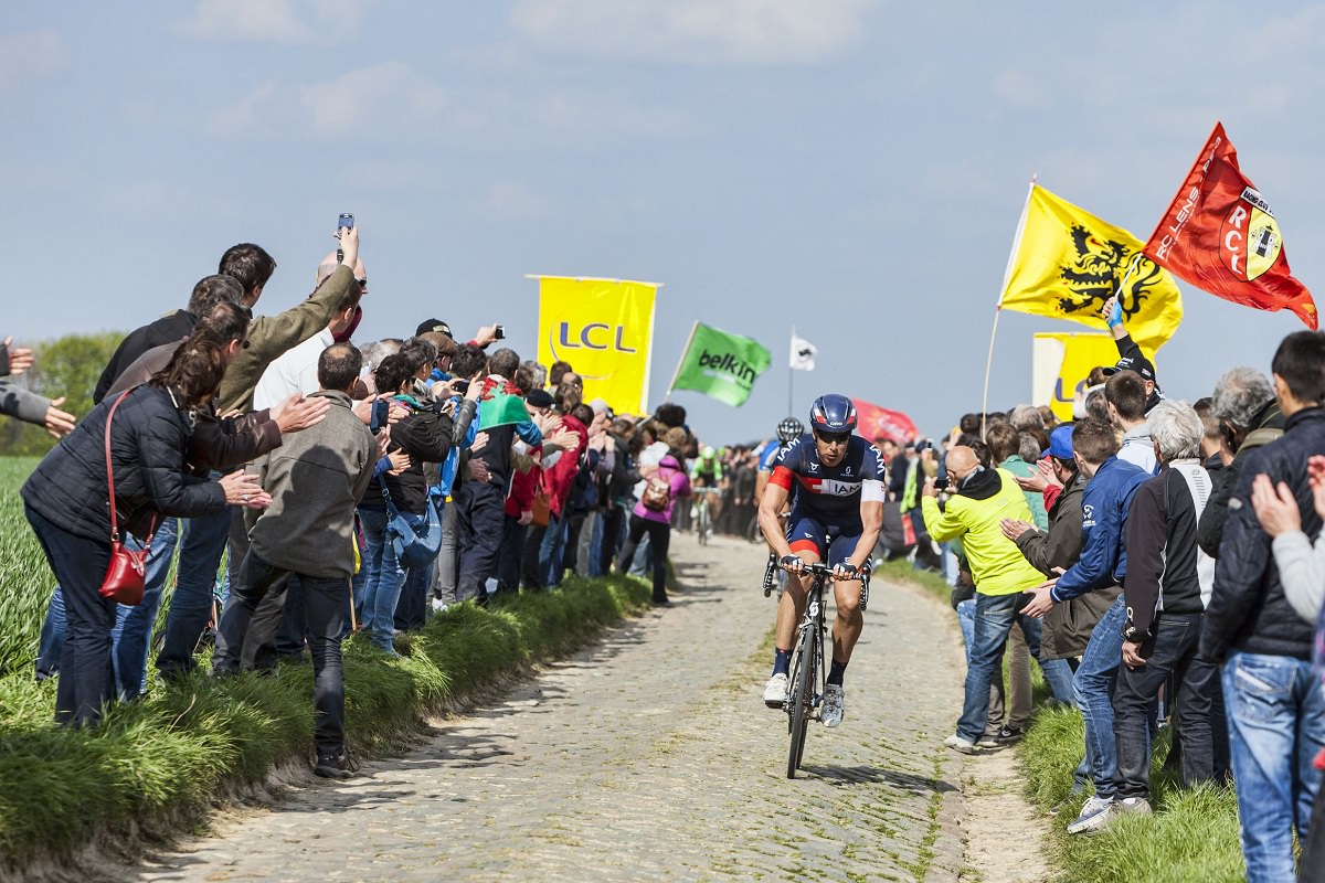 Cycling through the crowd