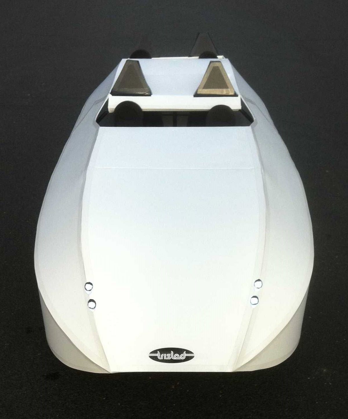 Velomobile front view