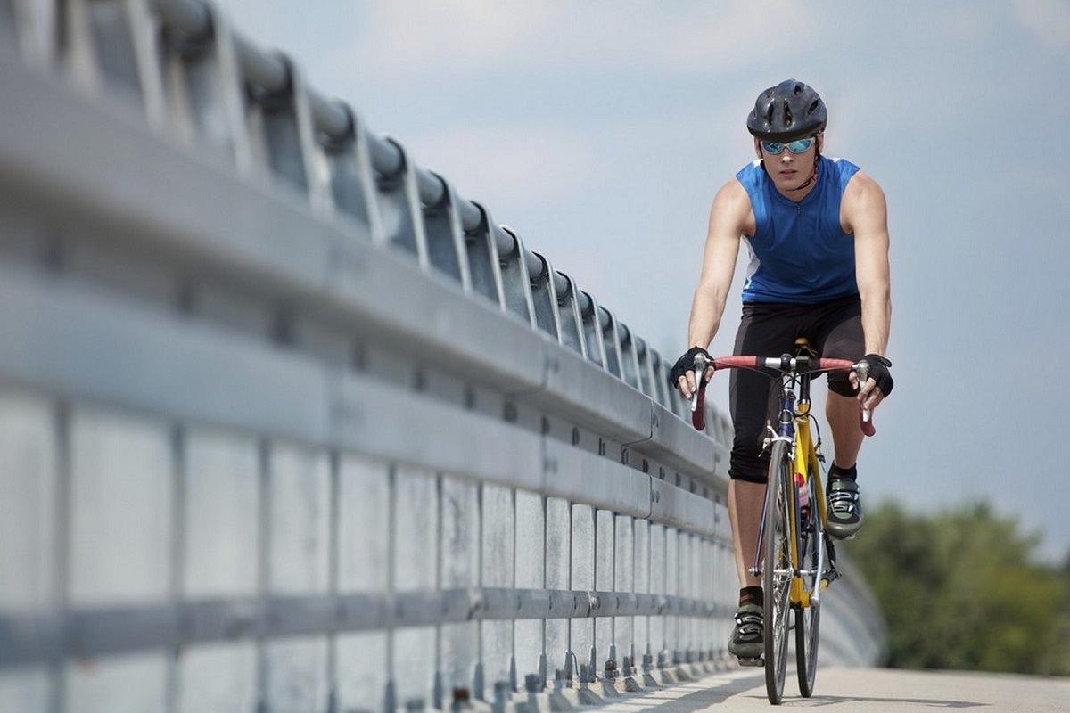 Lone road bike