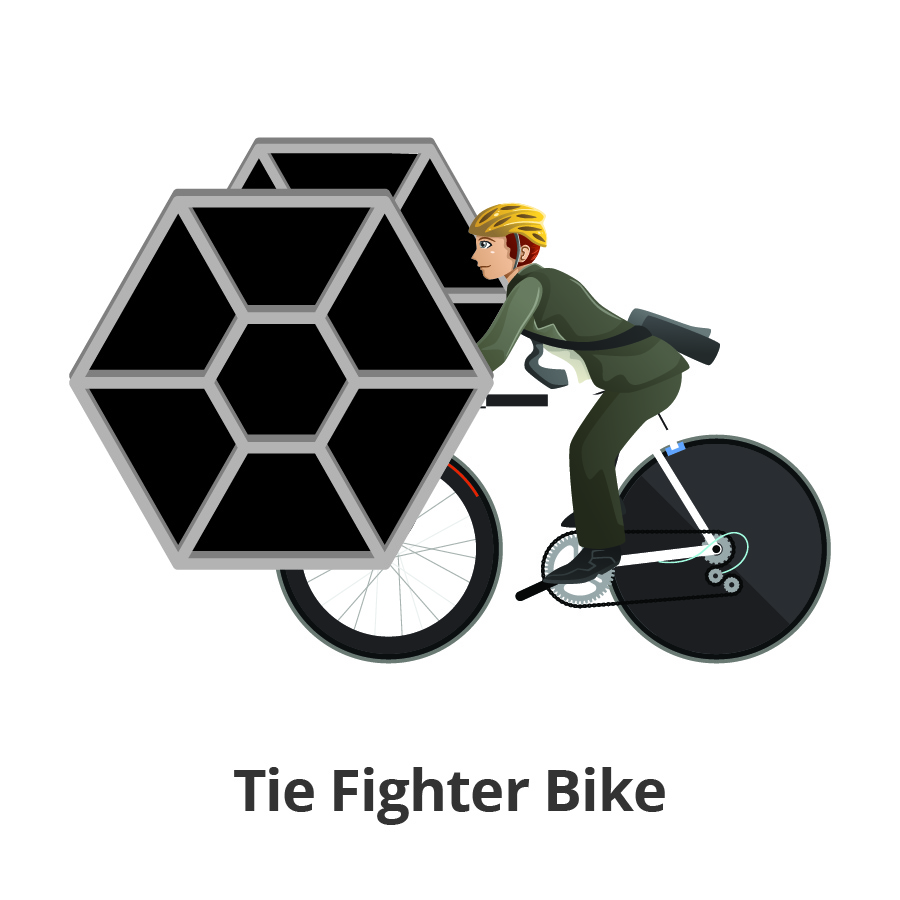 Tie Fighter Bike