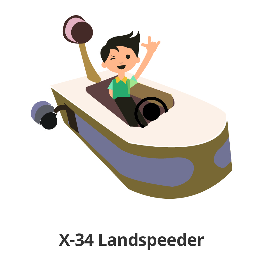 X-34 Landspeeder