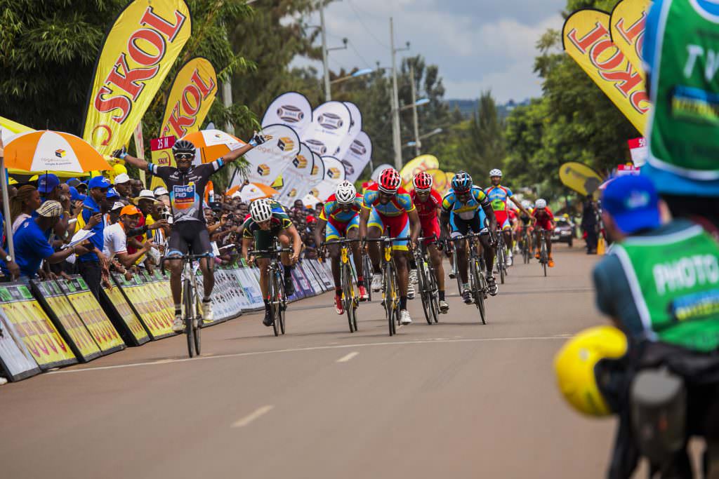 Mekseb Debesay Bike Aid racing in Europe