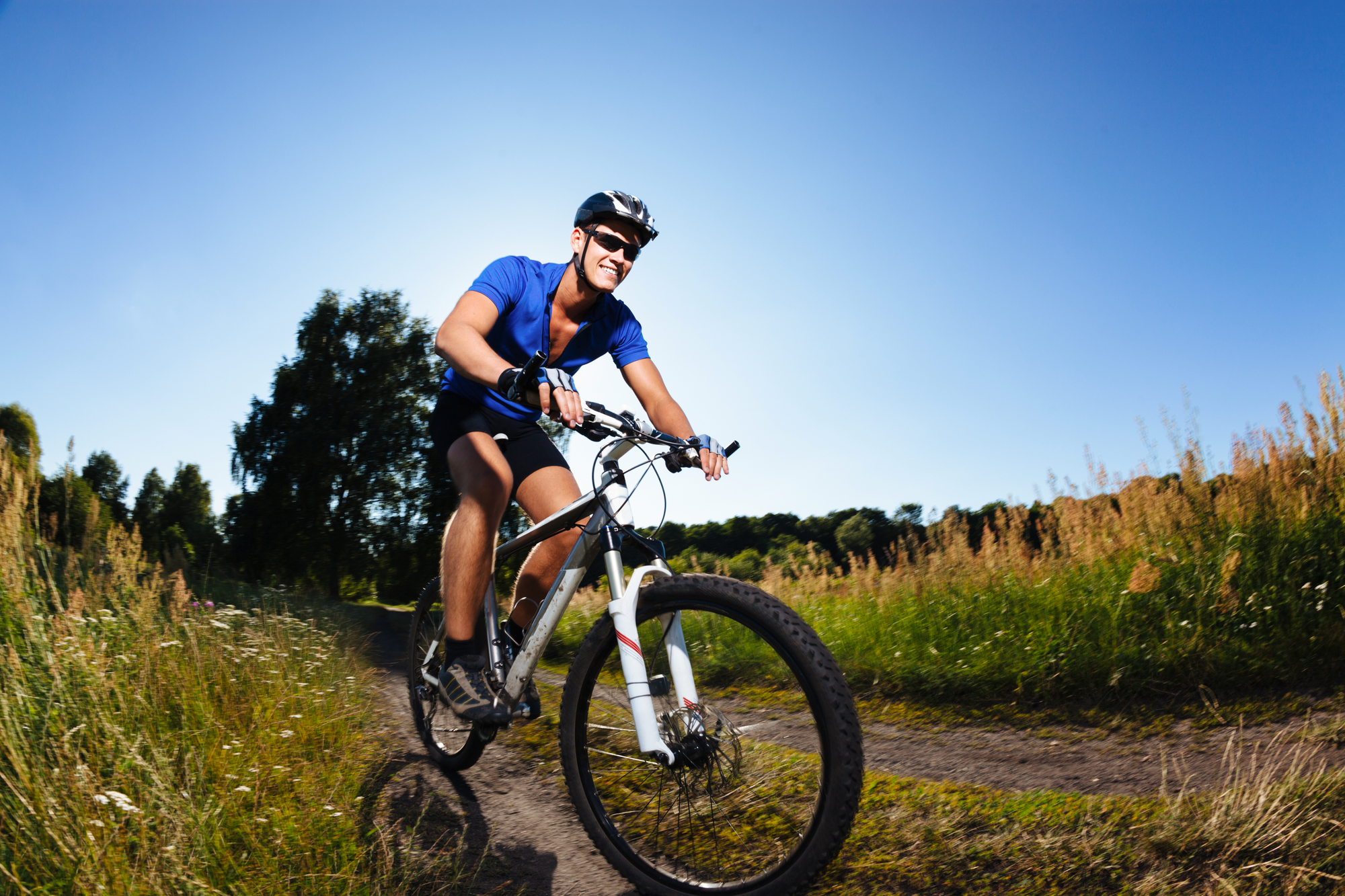 Biking on great tires