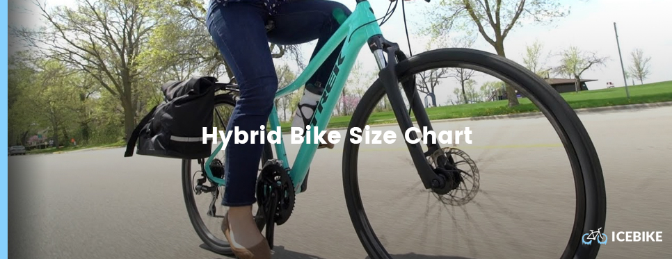 hybrid bike size