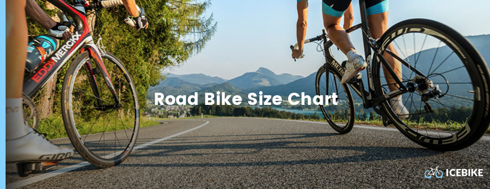 Road bike size chart