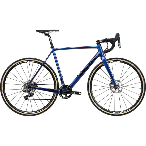 Vitus Energie CRX Cyclocross Bike (Force) 2020 - Blue Chameleon - Black - XL