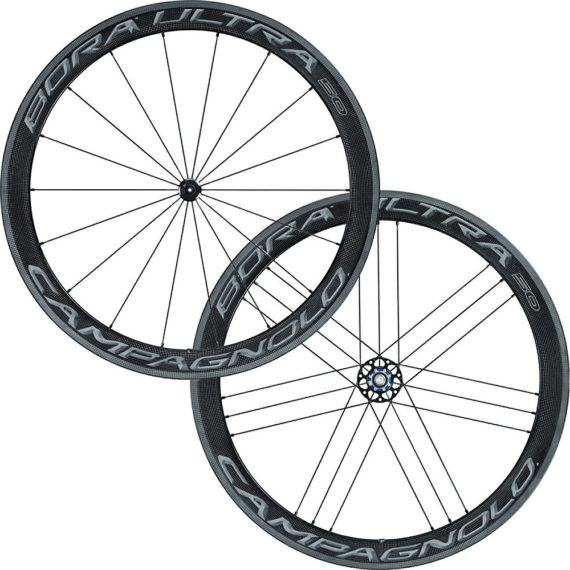 Campagnolo Bora Ultra 50 Clincher Wheelset 2019 - Dark Label - Shimano