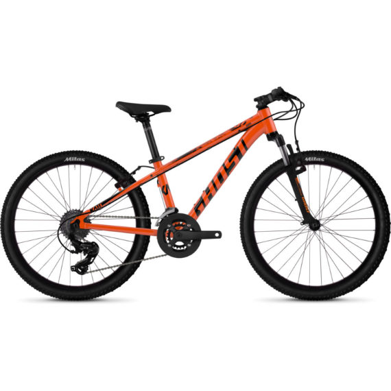Ghost Kato 2.4 Kids Bike (2020) - One Size Orange - Black