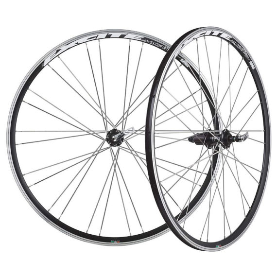 Miche Excite Clincher Wheelset - Black - Shimano