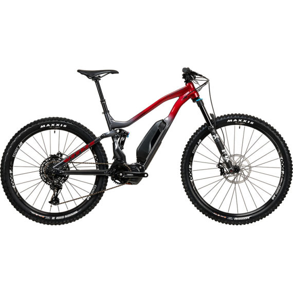 Vitus E-Escarpe VR E-Bike (SX Eagle 1x12) 2020 - Graphite - Burgundy - M