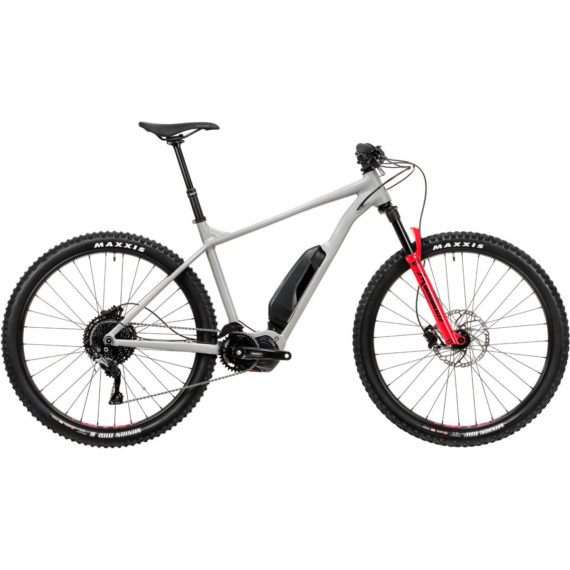 Vitus E-Sentier VR Hardtail Electric MTB Grey/Red XL Electric Mountain Bikes