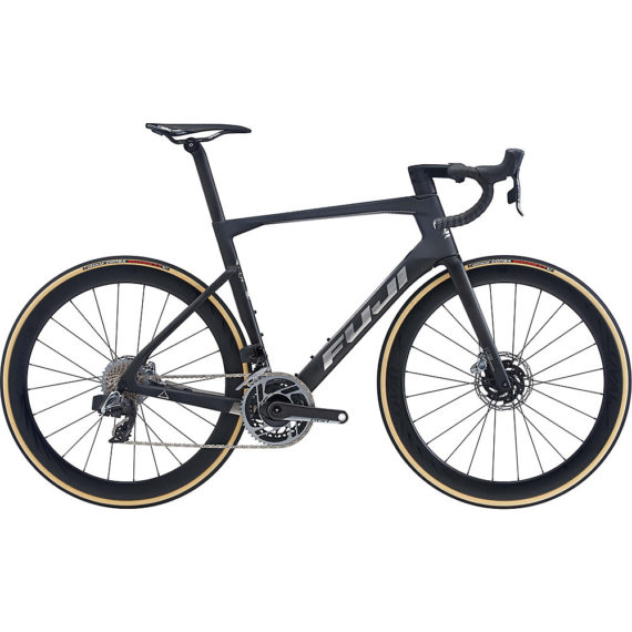 Fuji Transonic 1.1 Road Bike 2020 - Satin Carbon - Chrome - 56cm (22"), Satin Carbon - Chrome