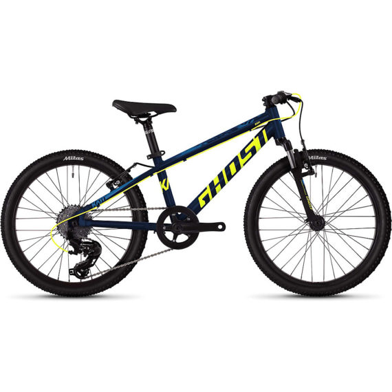 Ghost Kato 2.0 Kids Bike 2020 - Blue - Yellow - 20", Blue - Yellow