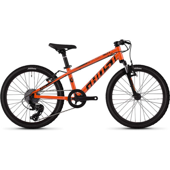 Ghost Kato 2.0 Kids Bike 2020 - Orange - Black - 20", Orange - Black