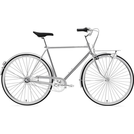Creme Caferacer Man Uno Urban Bike 2020 - Chrome, Chrome