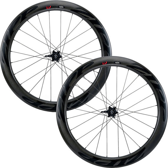Zipp 404 Firecrest Clincher DB Black Wheels - Shimano, Black
