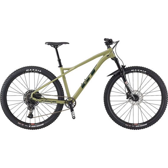 GT Zaskar LT AL Expert Hardtail Bike 2021 - Gloss Moss Green, Gloss Moss Green