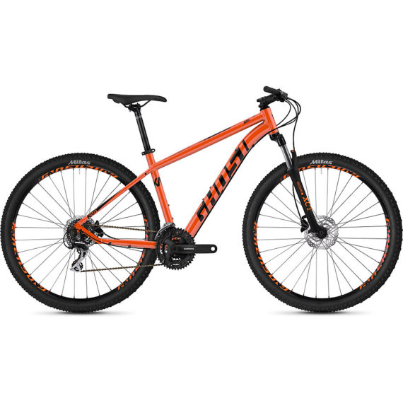 Ghost Kato 2.9 Hardtail Bike 2020 - Orange - Black - M, Orange - Black