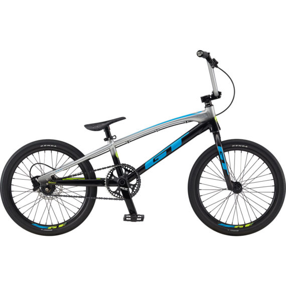 GT Speed Series Pro Bike (2020) - Pro 20" Gloss Silver - Black
