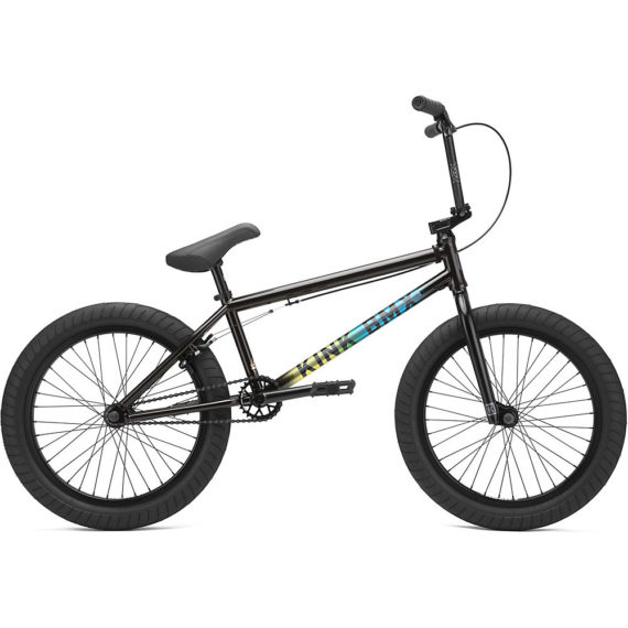 Kink Whip XL BMX Bike (2021) - 20" - Gloss Black Fade